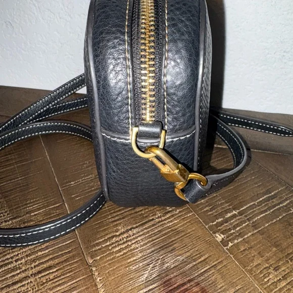 Tory Burch Perry Bombé Mini Camera Crossbody Bag Black - Picture 3 of 7